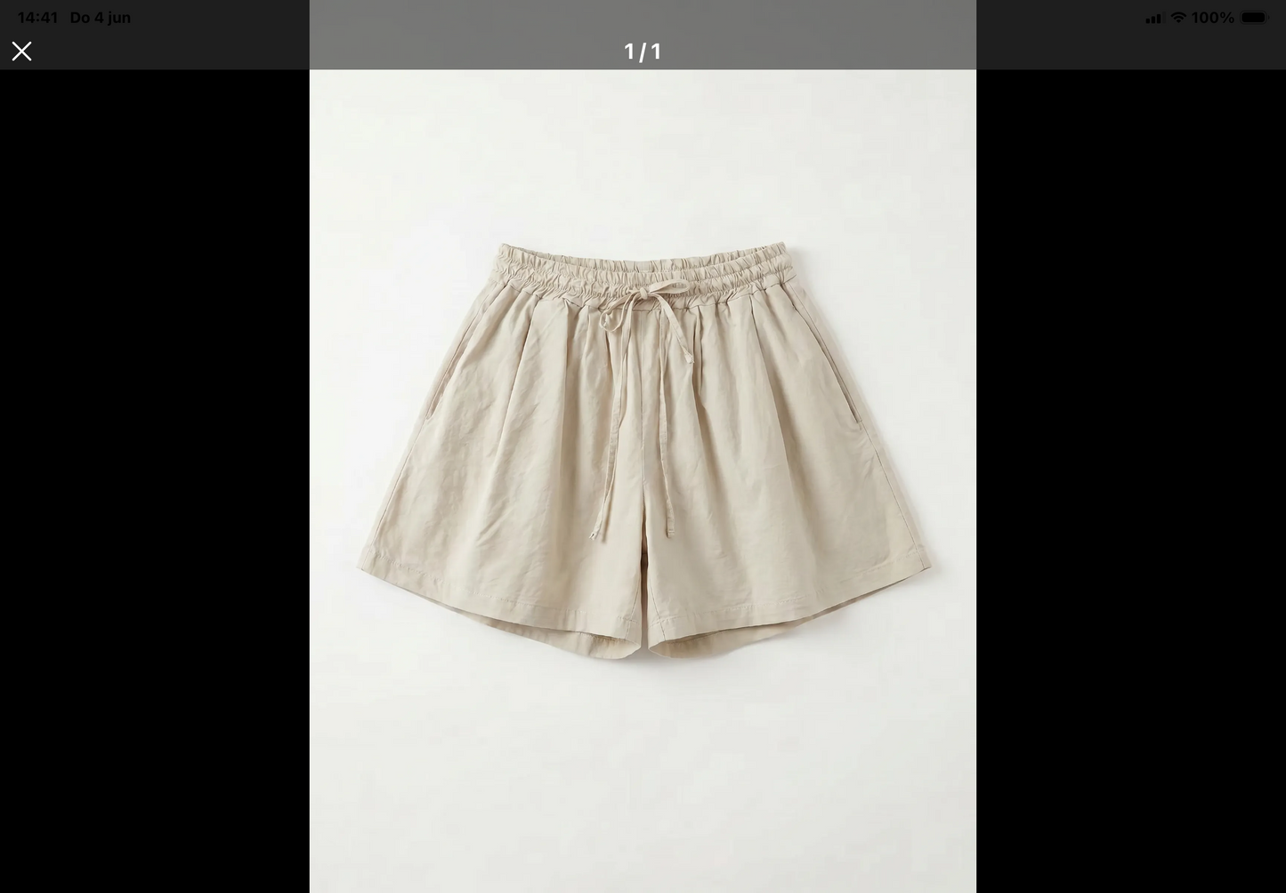 ELOISE SHORT BLAUW
