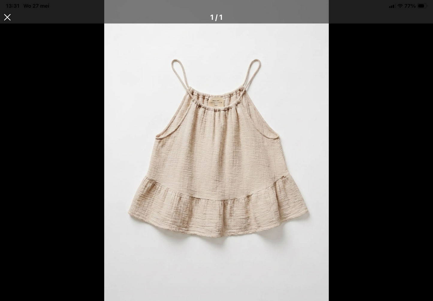 EMANUELLE TOP BEIGE