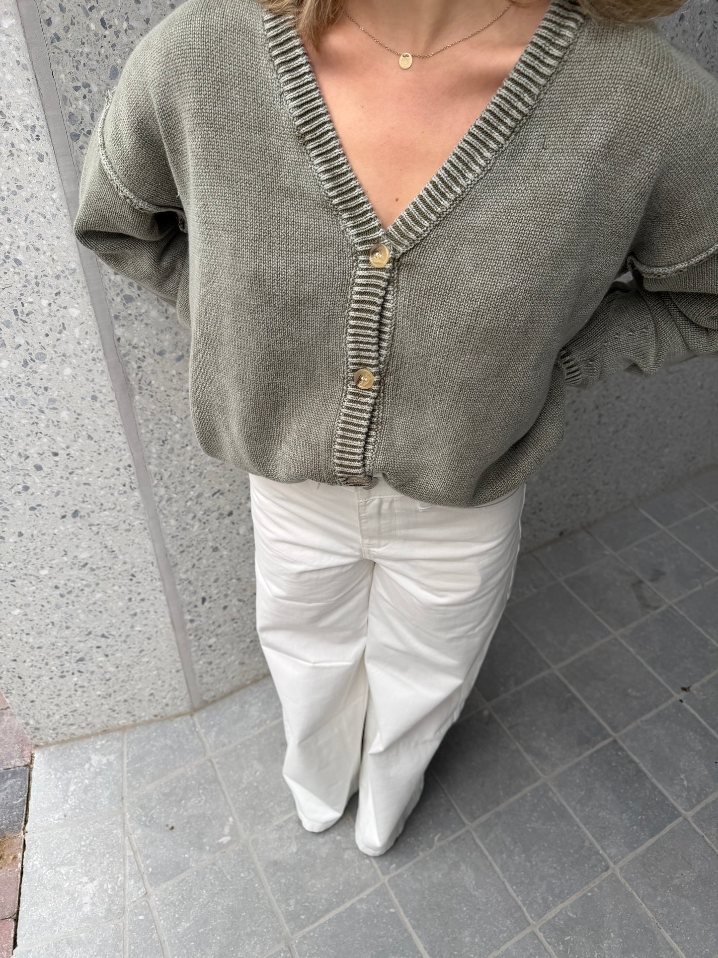 MICHELLE GILET KAKI