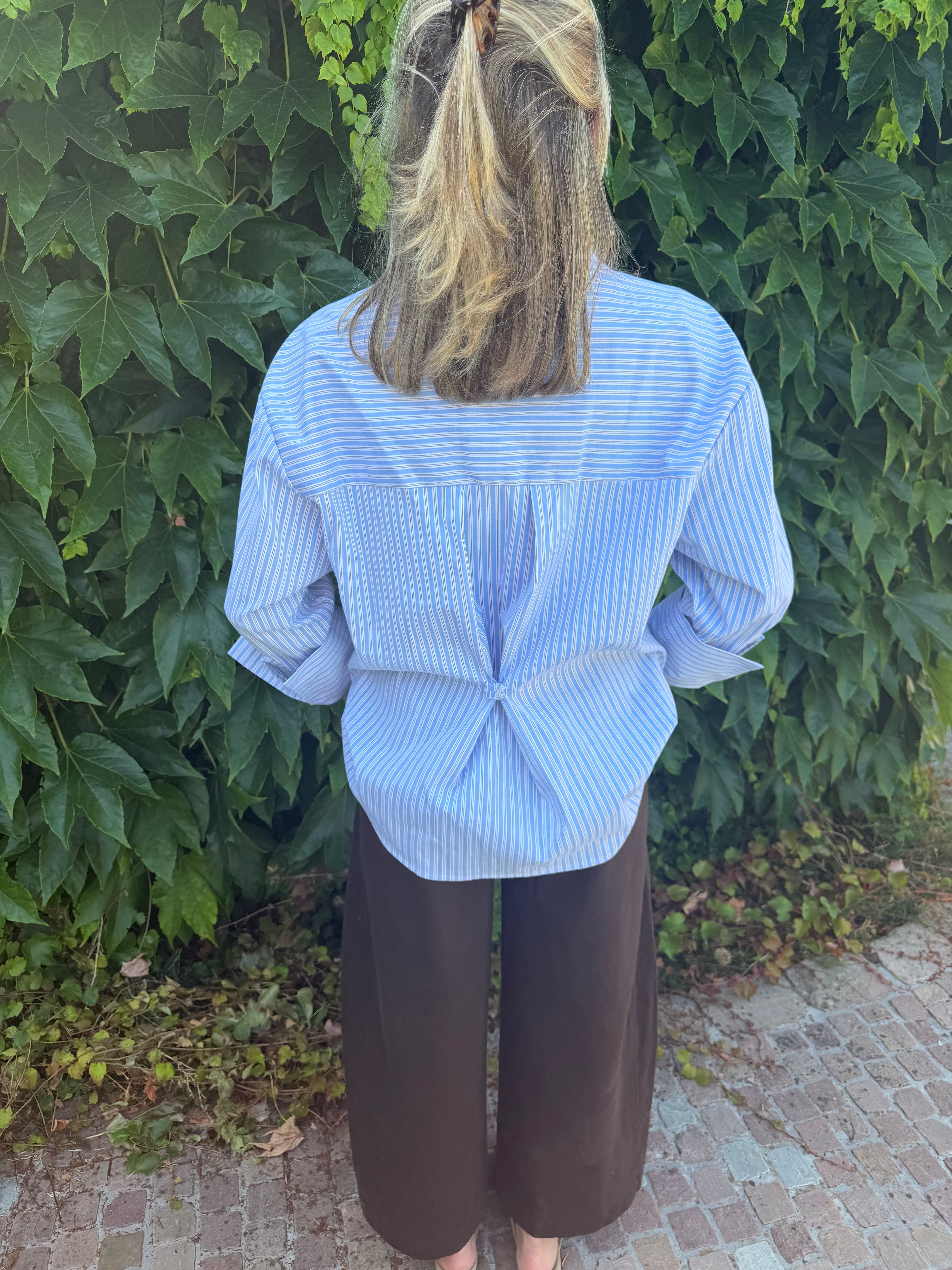 MIEKE BLOUSE GESTREEPT