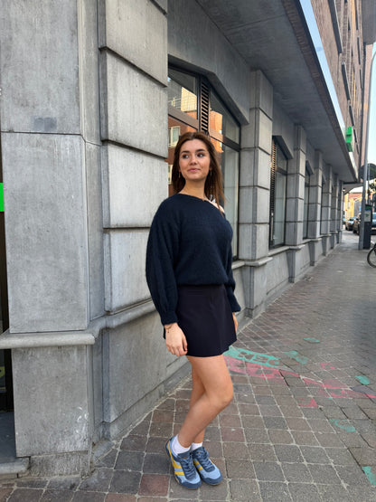 DAISY OFF SHOULDER NAVY