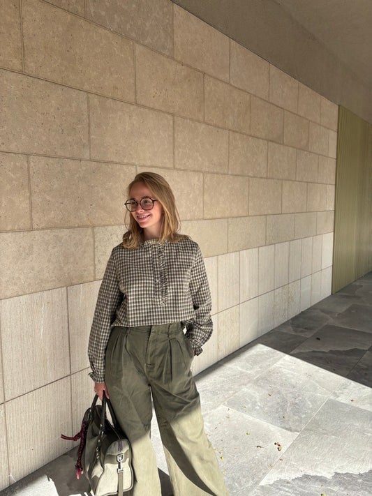 MARGAUX BLOUSE GROEN