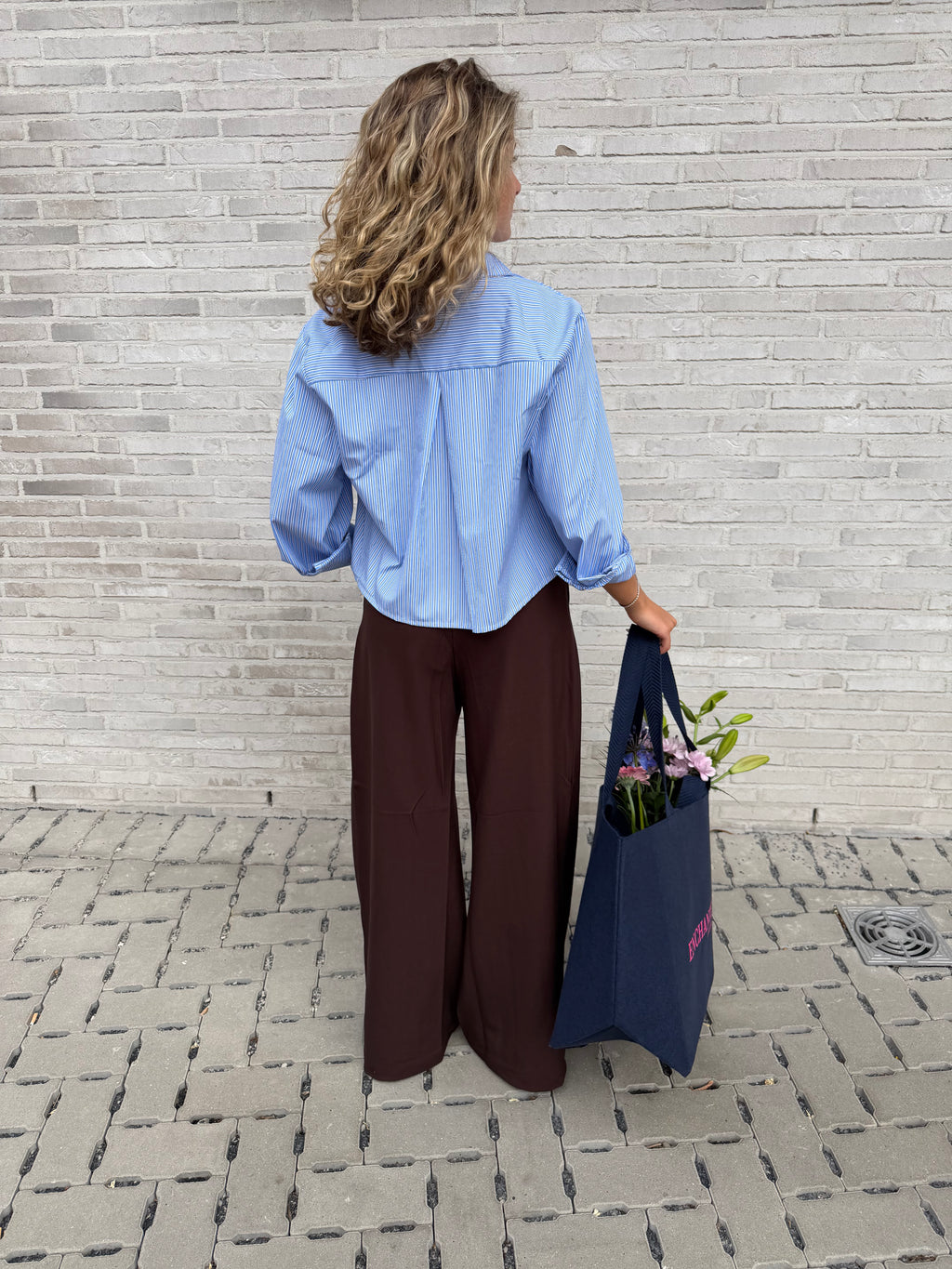 MICHAELLA BLOUSE GESTREEPT