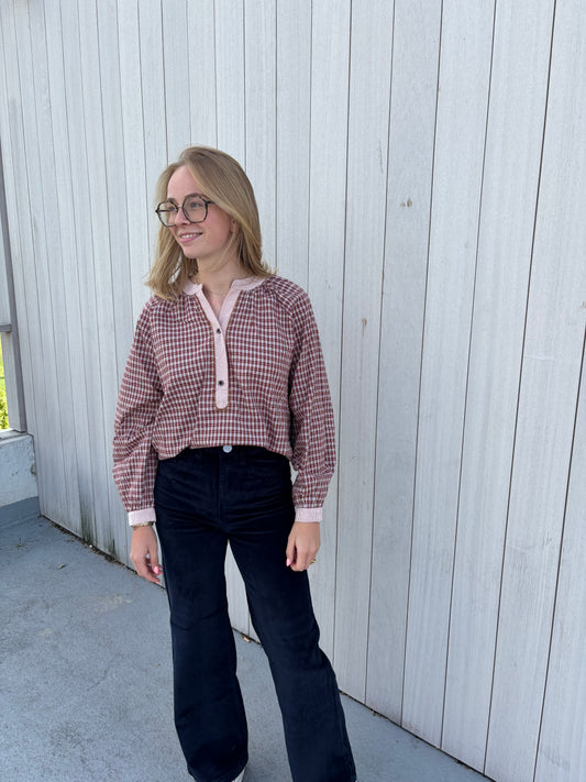 JANNEKE BLOUSE GERUIT BORDEAUX