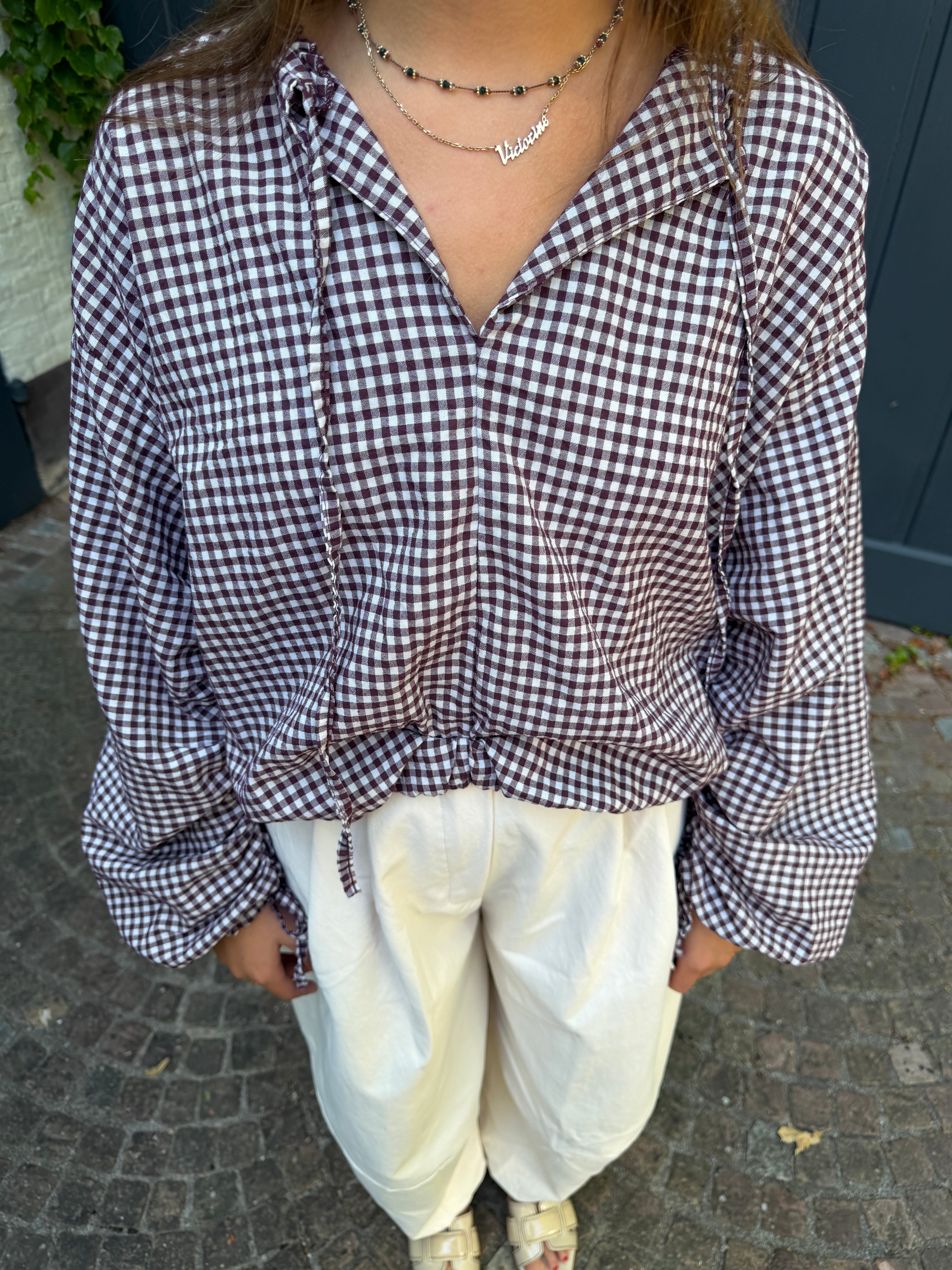 AXANA BLOUSE GERUIT ACAI
