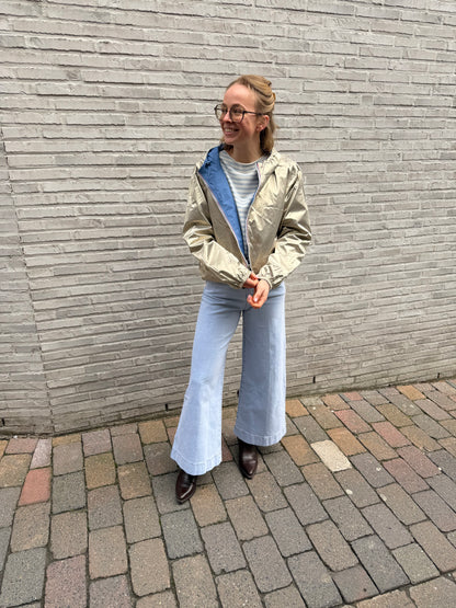 DORA OMKEERBARE REGENJAS LICHTBLAUW