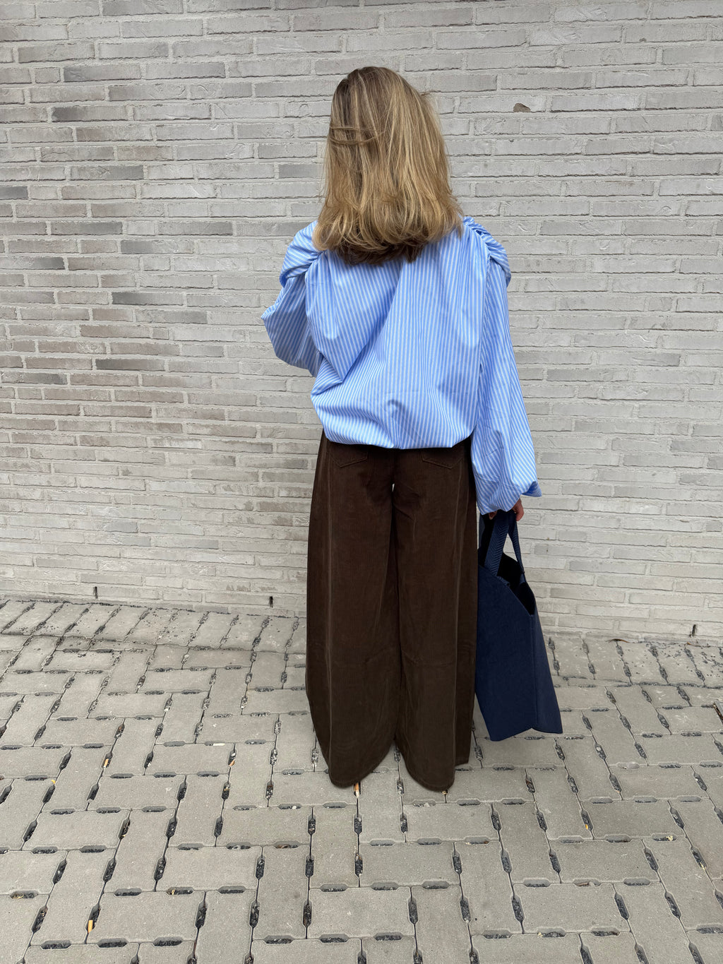 CATO BLOUSE GESTREEPT