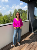 FLOOR GILET FUSHIA