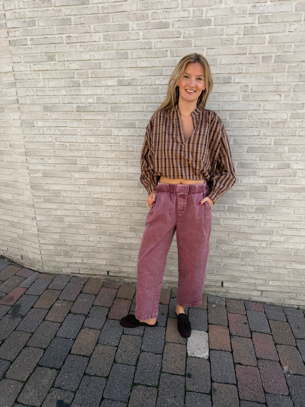 PANTALON SARA GRENADINE