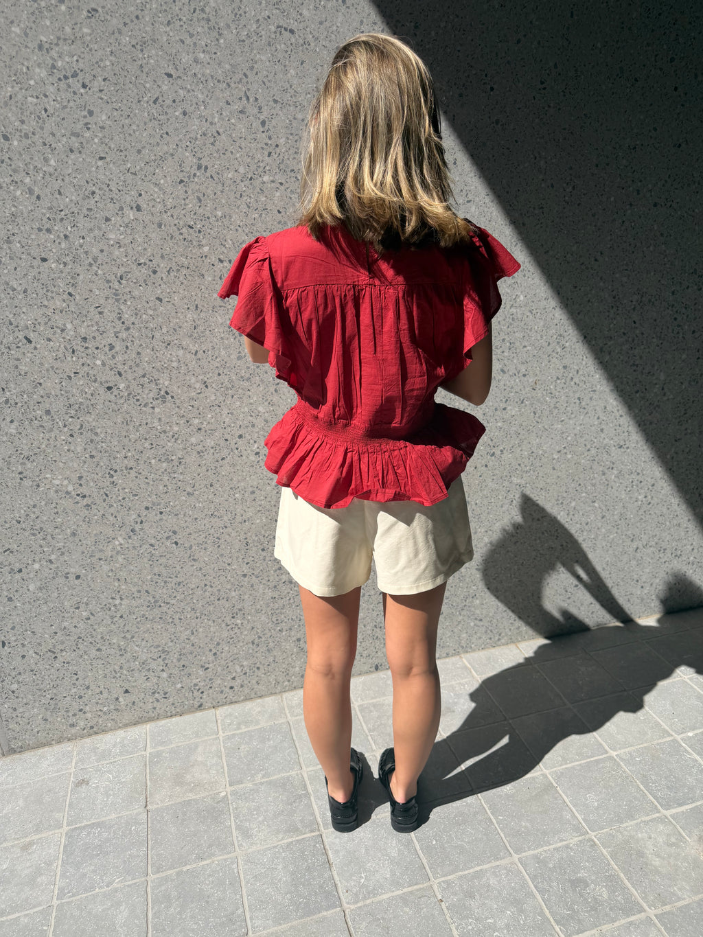 SALOME BLOUSE TERRACOTA
