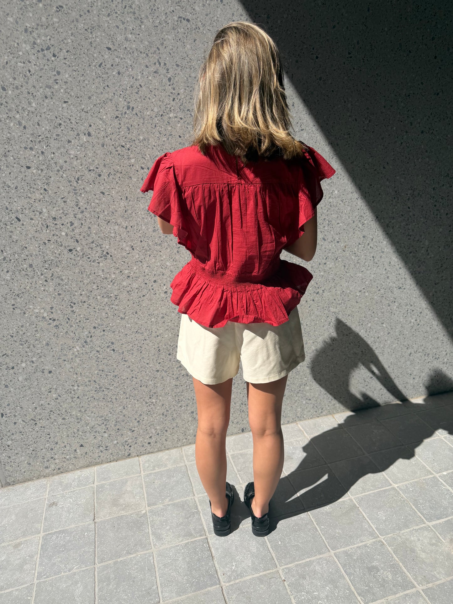 SALOME BLOUSE TERRACOTA