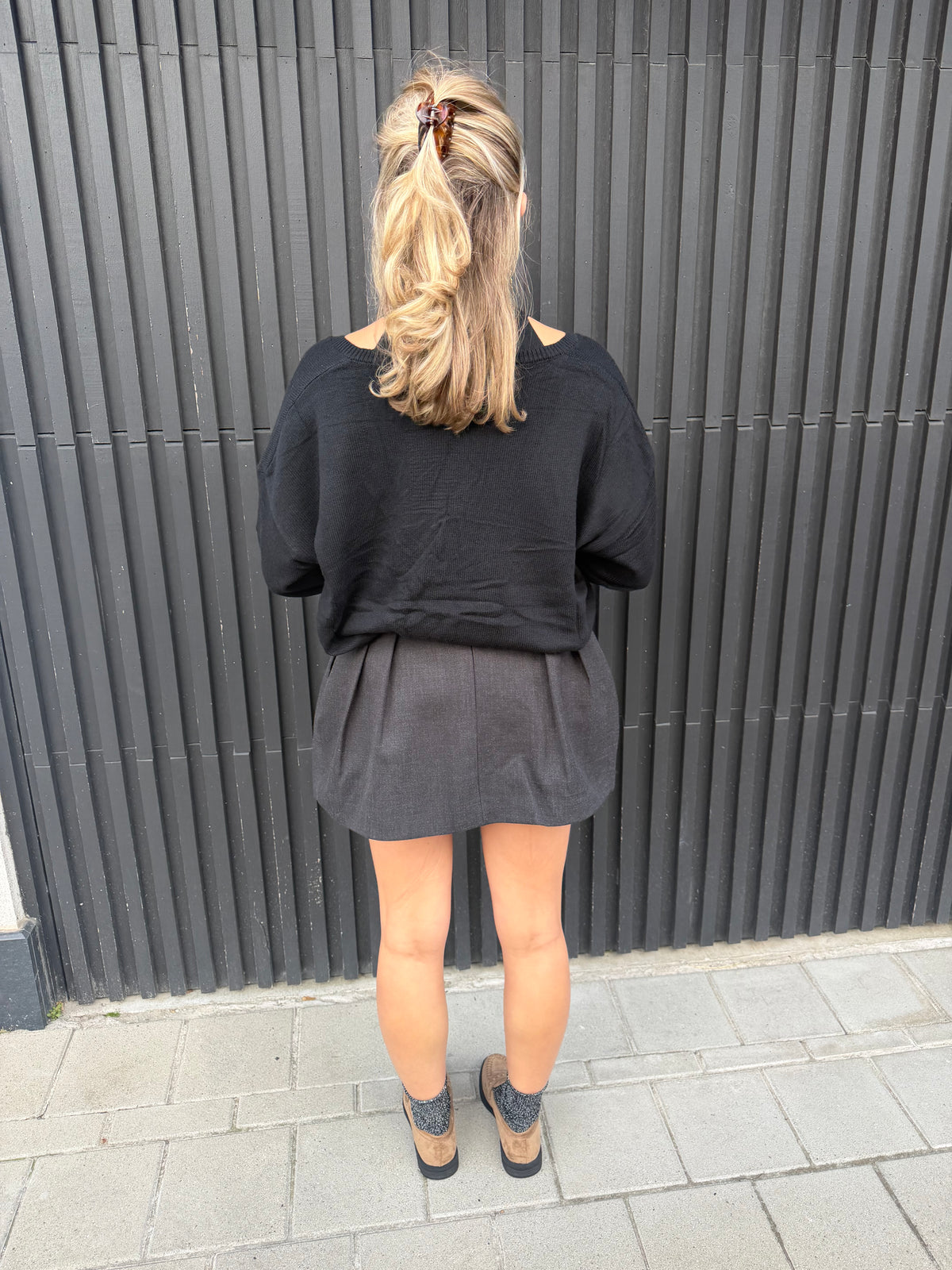 ALIX ROKJE / SKORT GRIJS