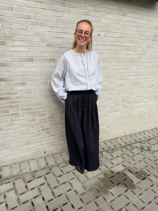 MEL BLOUSE MARINE