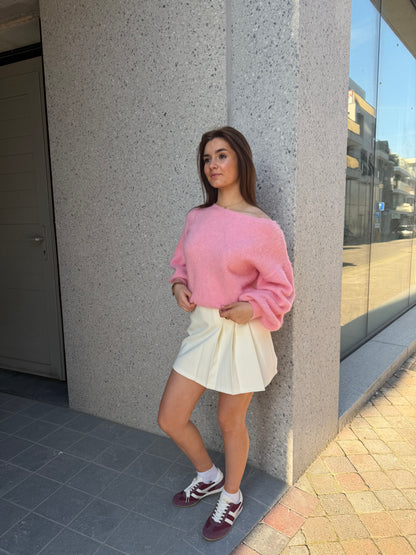 DAISY OFF SHOULDER ROZE