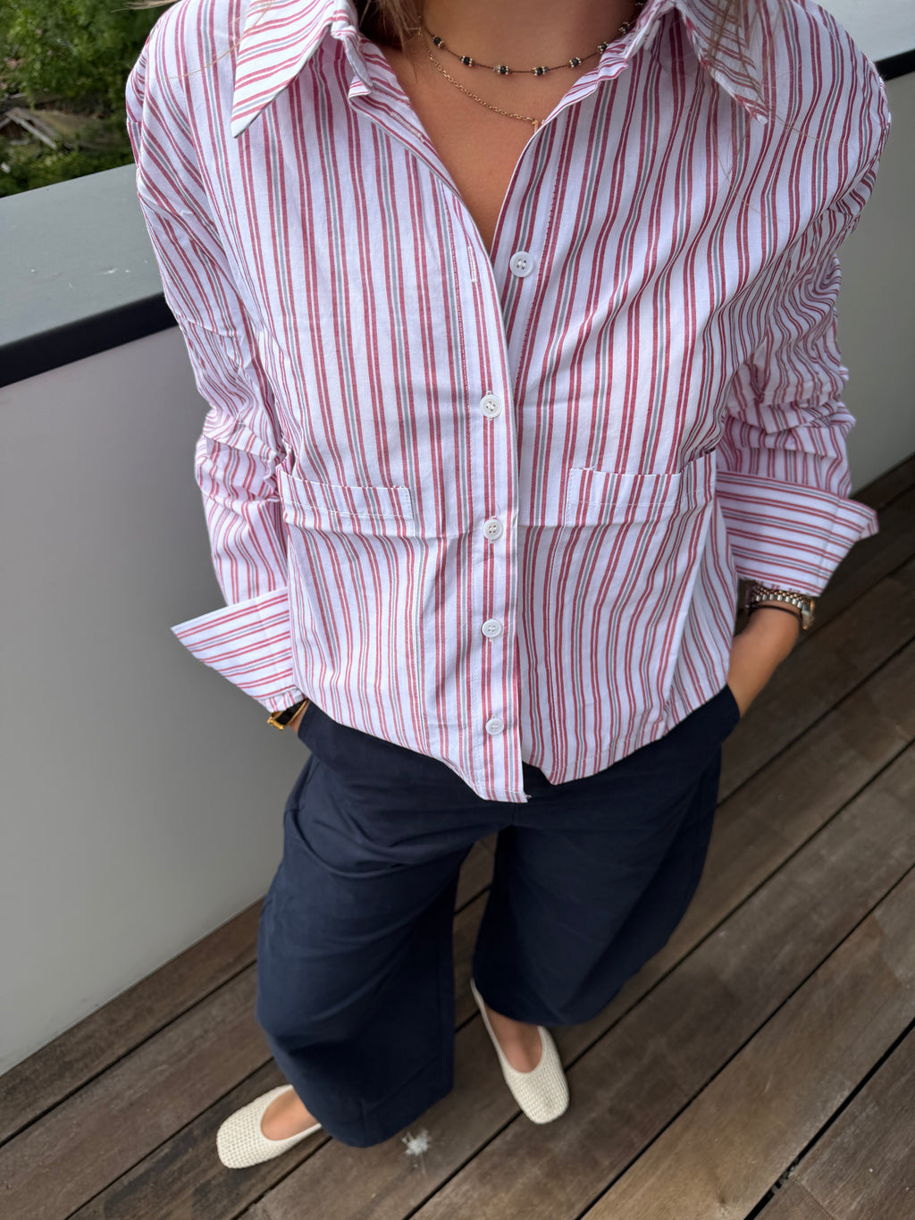 ICONIC BLOUSE ROOD