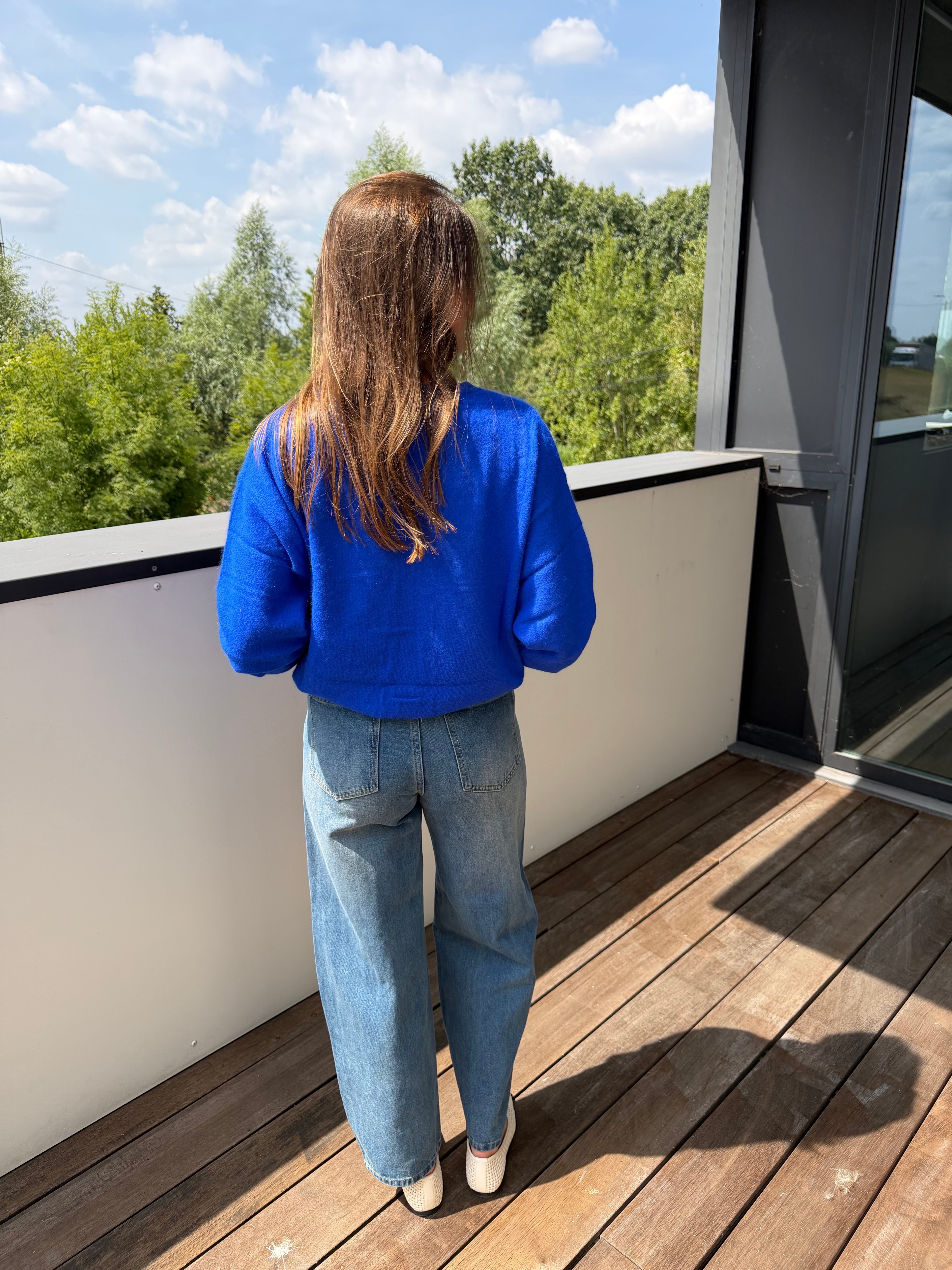 FLOOR GILET ROYAL