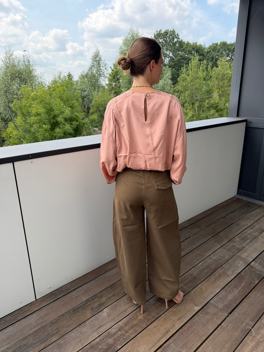 ARABESQUE BLOUSE BLUSH