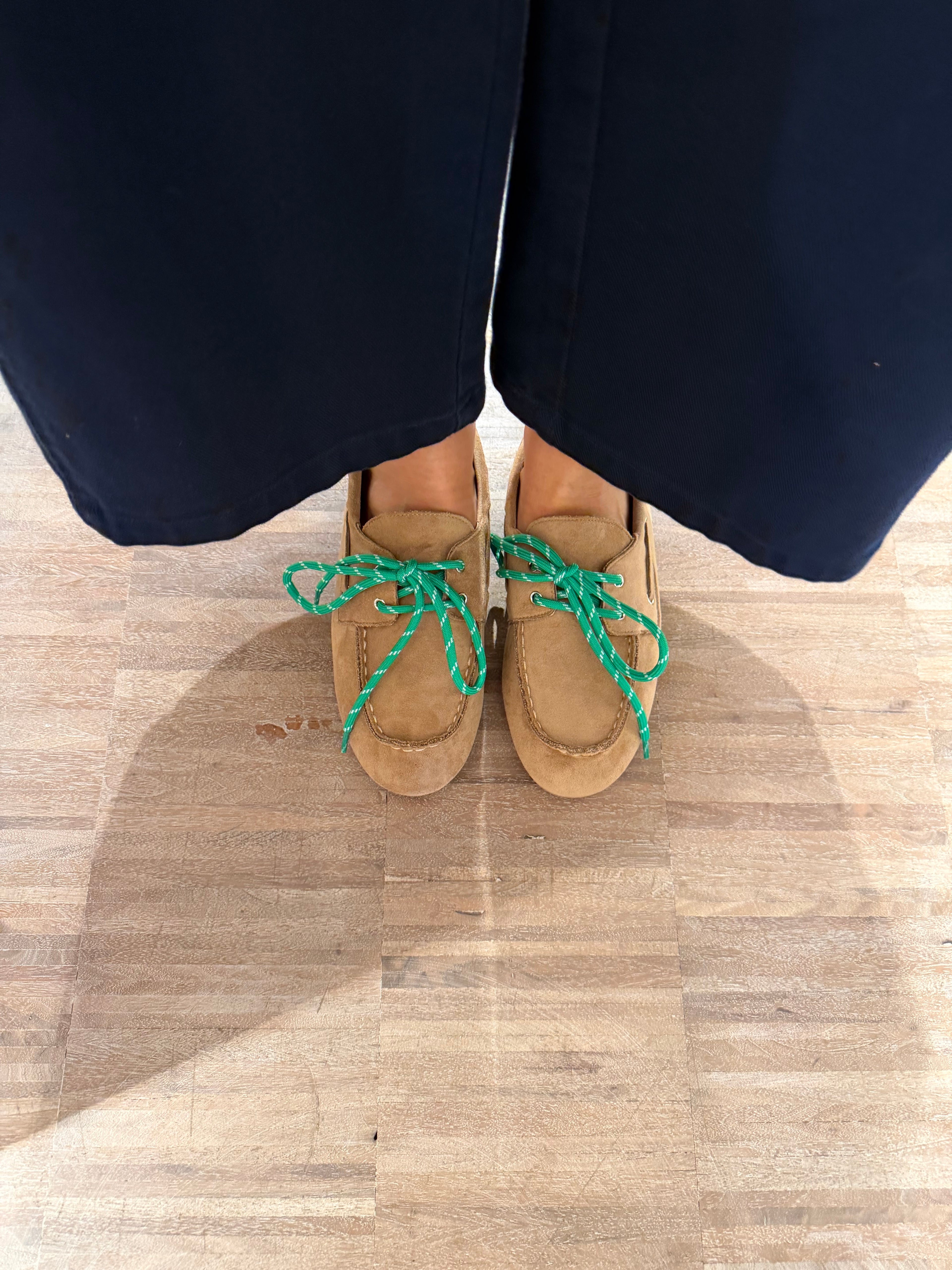 JILL BEIGE BOOTSCHOEN