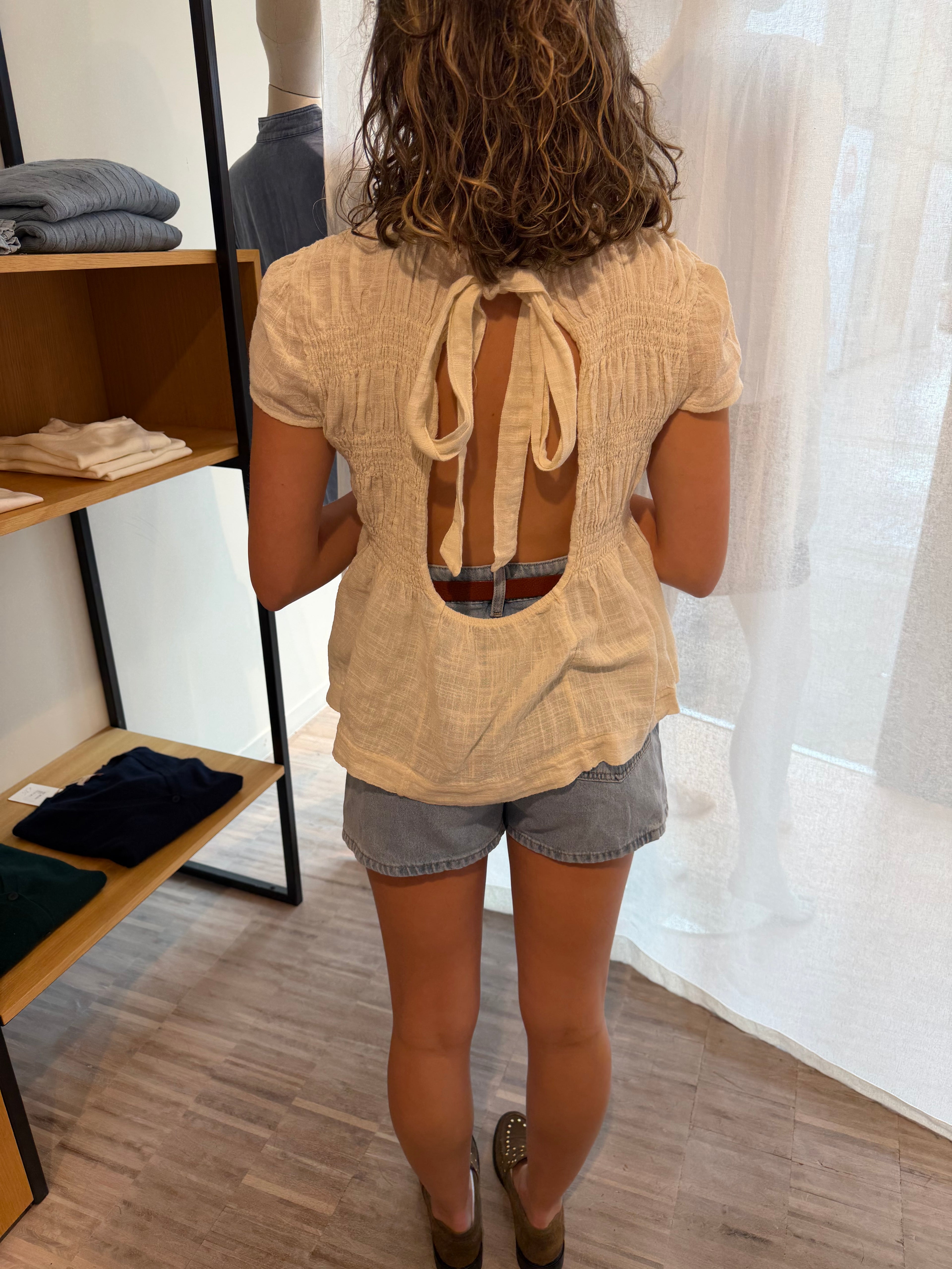 ELKE TOP BEIGE