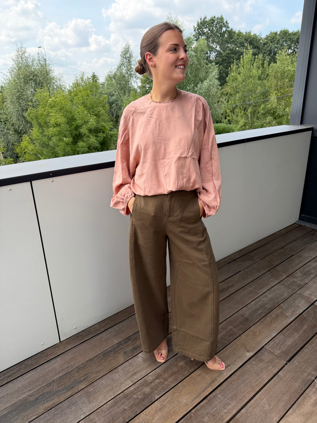 ARABESQUE BLOUSE BLUSH