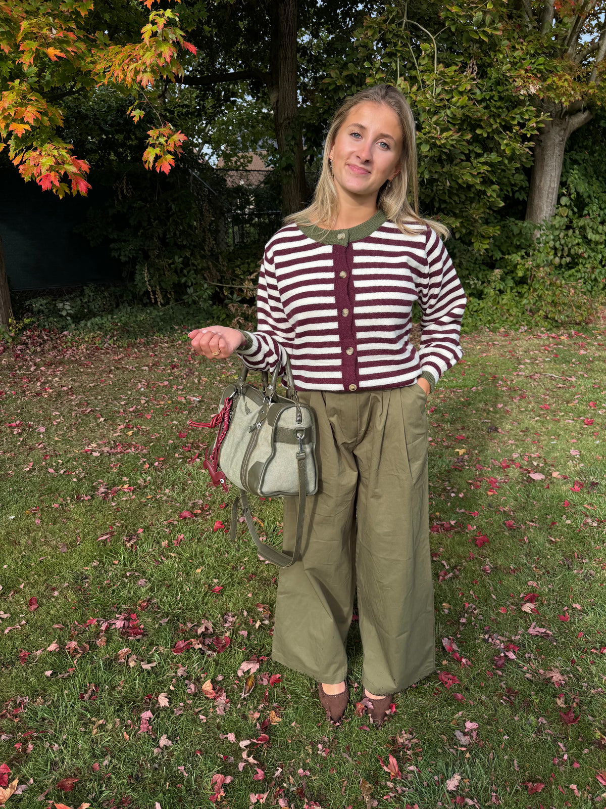 GILET LEONIE BORDEAUX