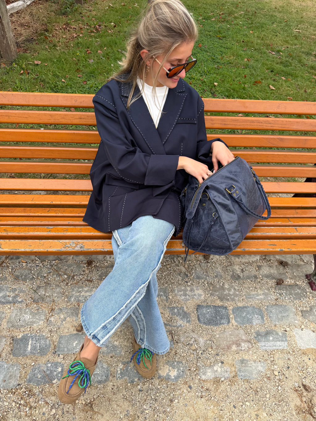 LIV BLAZER BLAUW