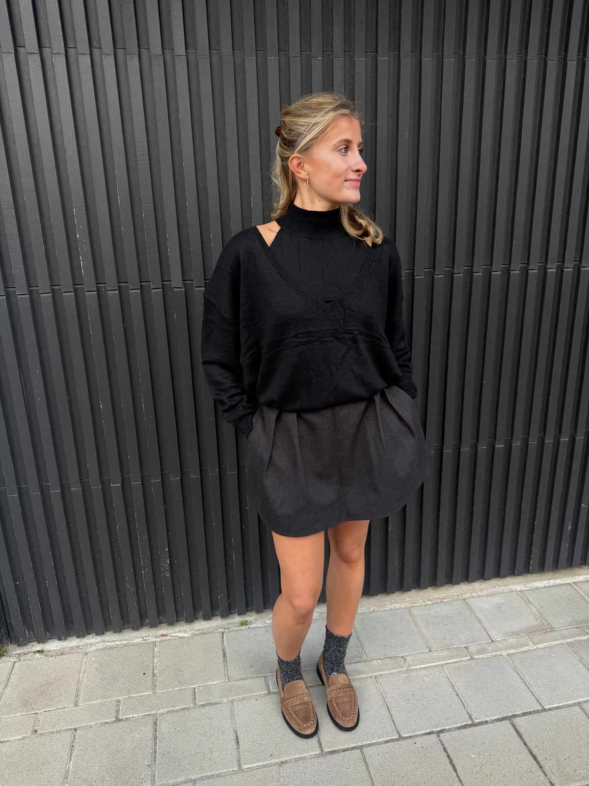 ALIX ROKJE / SKORT GRIJS