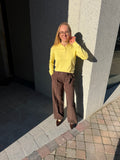 MAXINE POLO TRUI GEEL