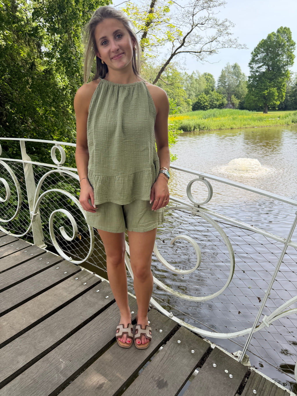 EMANUELLE TOP GROEN
