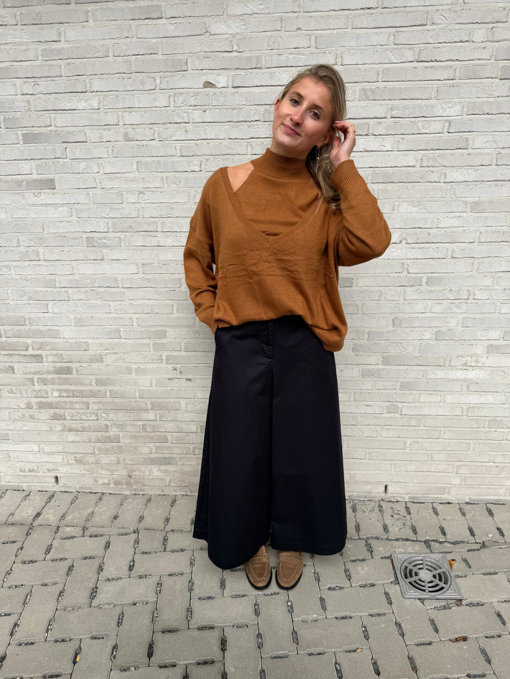 ROSA BROEK NAVY