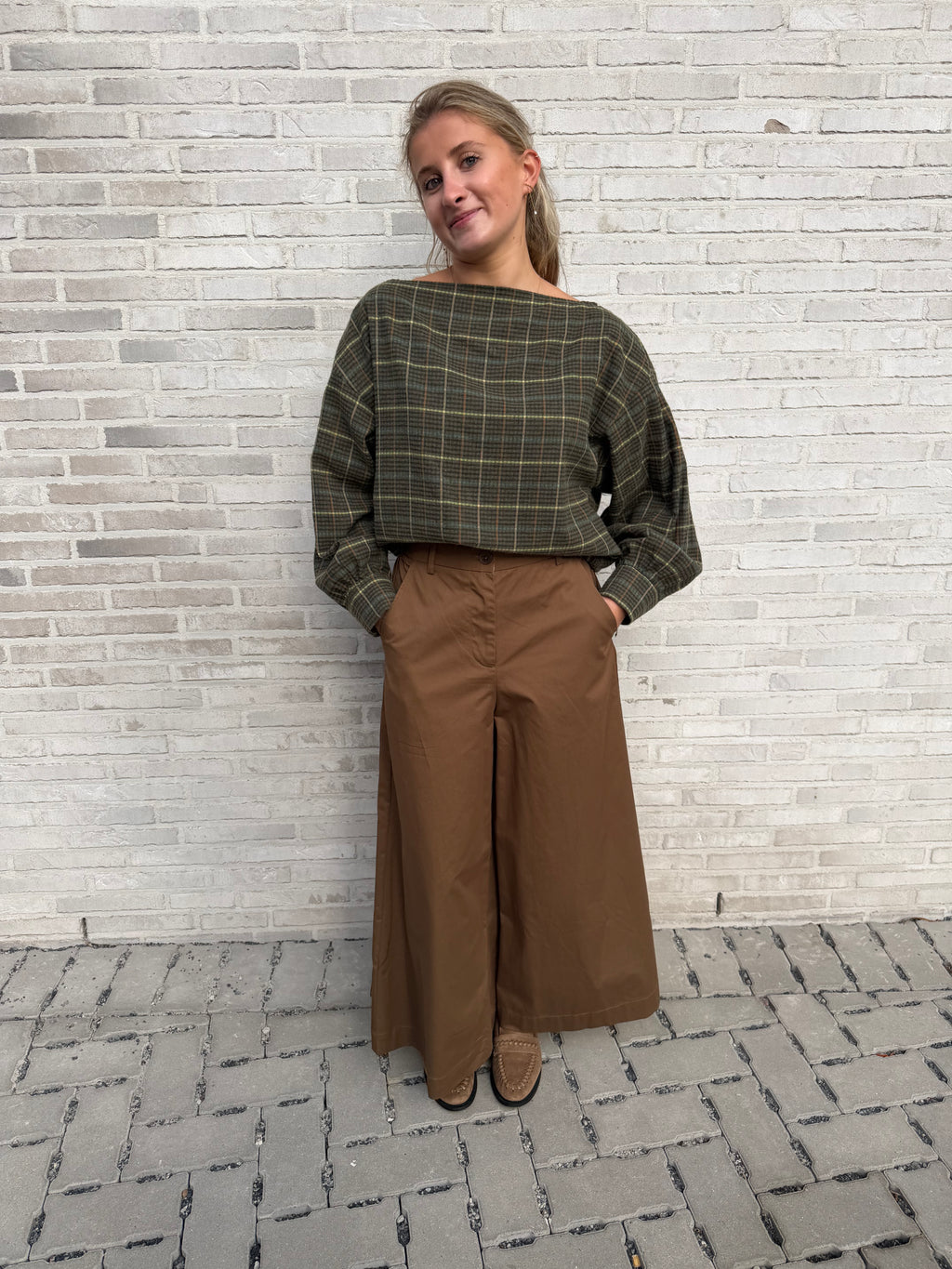 MANON BLOUSE KAKI
