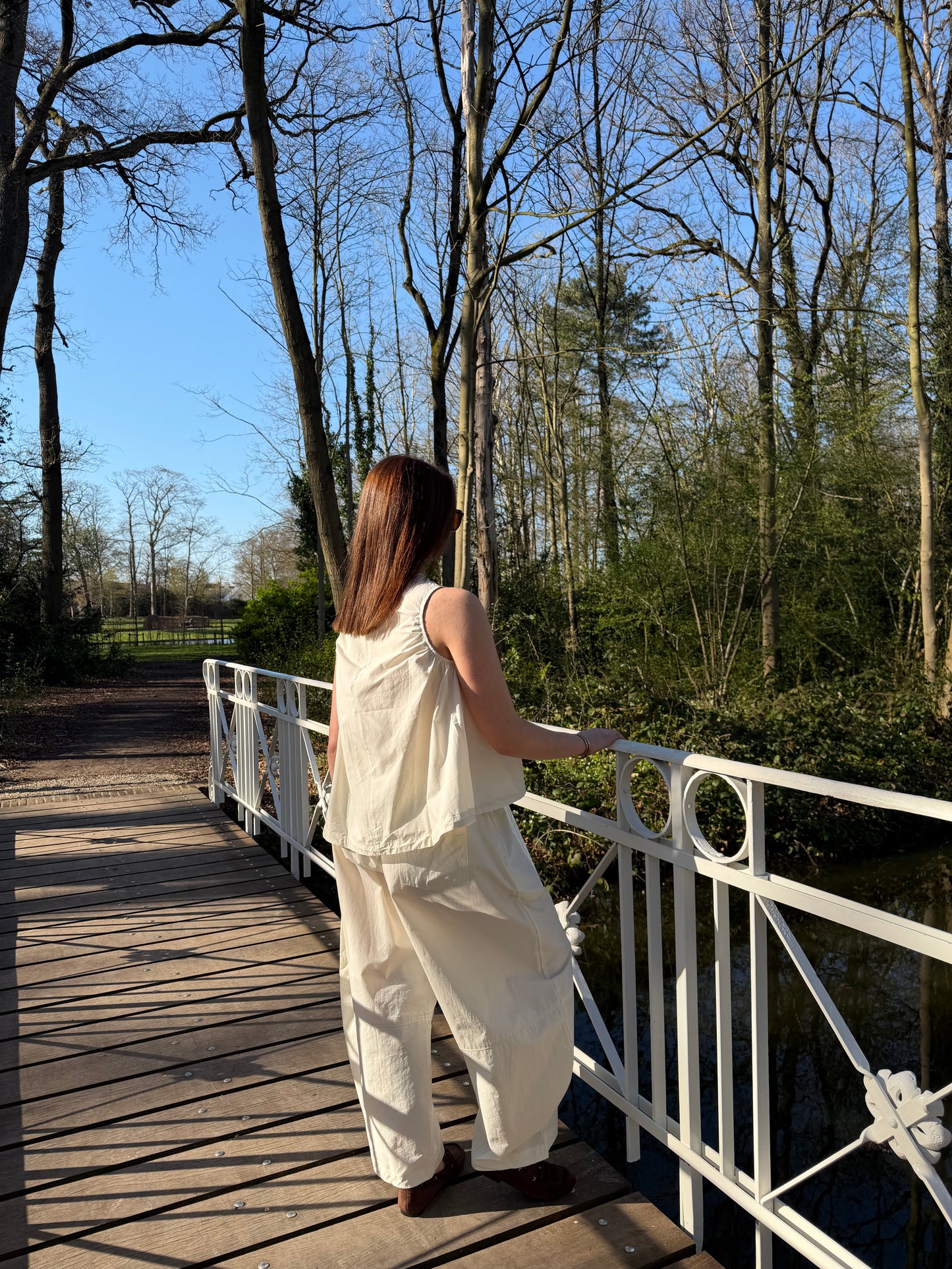 LEA BROEK WIT