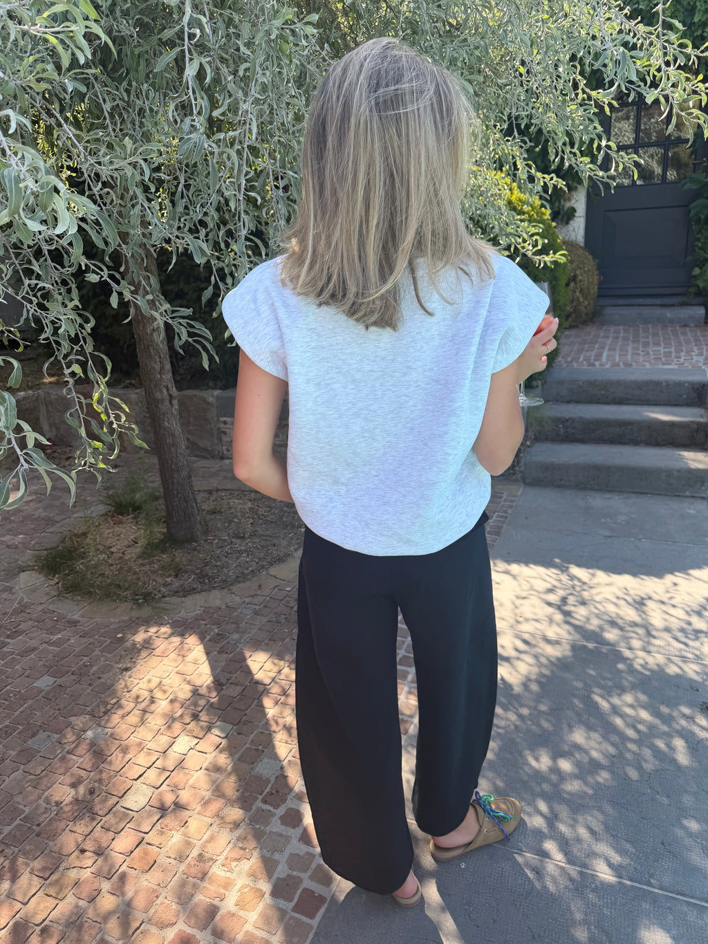 CLEMENCE SWEATER DEBARDEUR GRIJS