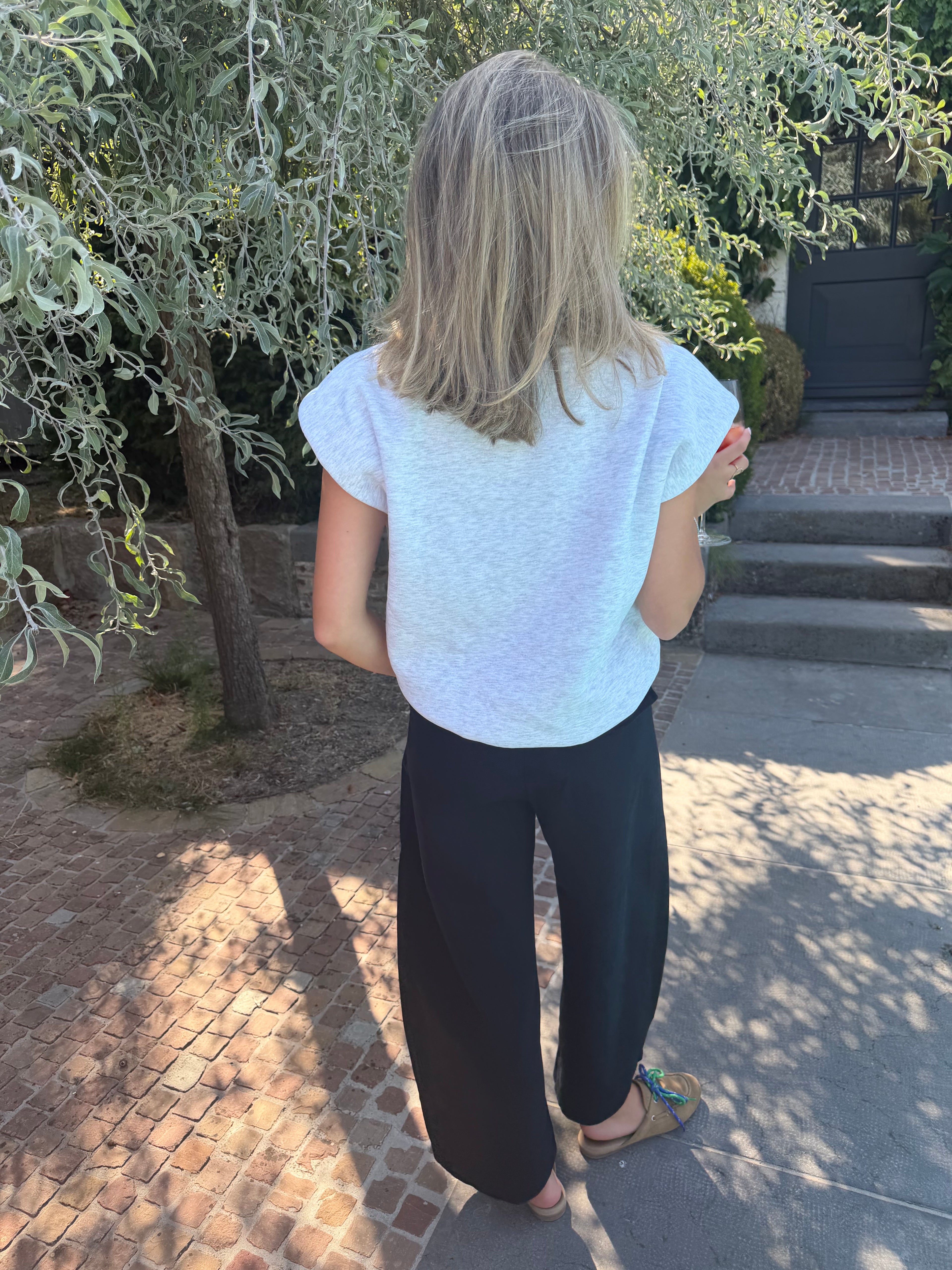 CLEMENCE SWEATER DEBARDEUR GRIJS