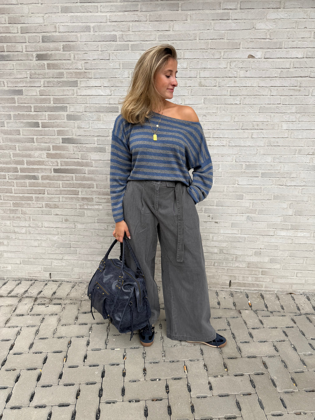 MYRIAM BROEK GRIJS