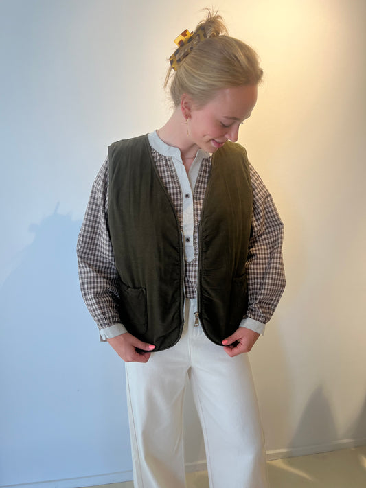 BO GILET KAKI