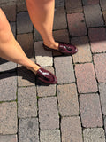 MOCASSIN MELANIE BORDEAUX