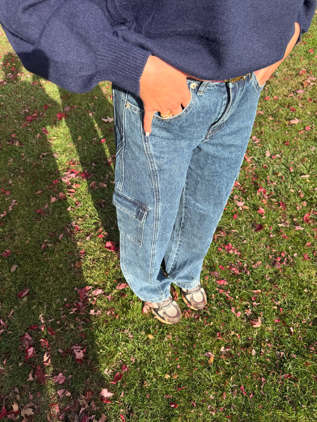 ROMY JEANS BLAUW