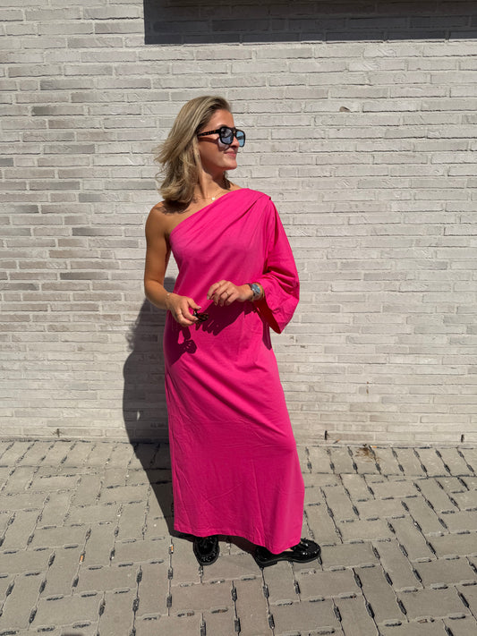 RUTH OFF SHOULDER JURK ROZE