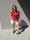 SALOME BLOUSE TERRACOTA
