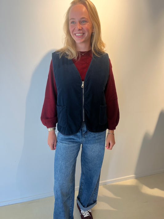 BO GILET NAVY